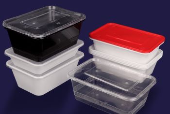 Transparent Food-grade Meal Box with Lid