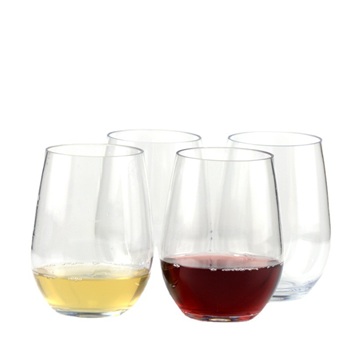 20oz Tritan Unbreakable Wine Glasses - Dishwasher Safe Shatterproof Stemware for Outdoor & Indoor Use